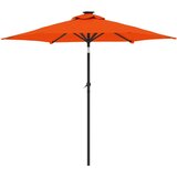  Vrtni suncobran s čeličnom šipkom terakota 225 x 225 x 212 cm | Eponuda.ba