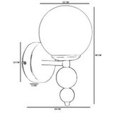 Opviq Zidna lampa 9051-1A, Zlatna boja | Eponuda.ba