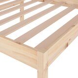  Postelja za starejše 100x200 cm trdna borovina, (20647454) | Shoptok.si