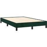  s oprugama i madracem LED tamnozelenim 120x190 cm baršun | shoptok.hr