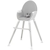 Kinderkraft High stolica za hranjenje 2U1 Fini full gray (KKKFINIGRYLEG0) | ePonuda.com