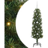 vidaXL Umestno božično drevo Zelena 150 cm PVC in Jeklo in Plastika, (5000067388) | Shoptok.si