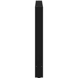  Noge za blagovaonski stol Crne 2 kom 100 x (72-73) cm Čelik | Eponuda.ba