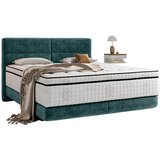 Esposa POSTELJA BOXSPRING 160 cm x 200 cm , tekstil turkizna Cene