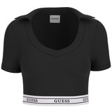 Guess Majice & Polo majice V5GP07 KCSA2 Črna | Shoptok.si