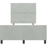  Krevet s opruga kutije Svjetlosiva 120 x 190 cm Baršun | shoptok.hr
