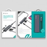 DEVIA HUB Leopard Type-C na USB3.0*3+PD + Cardreader 5 u 1 | ePonuda.com