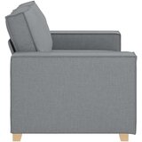 vidaXL Dvosjed Sofa Svijetlo siva 120 cm Tkanina | shoptok.hr