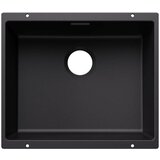 Blanco sudoper SUBLINE 500-U SILGRANIT CRNA, bez InFino pribora | shoptok.hr