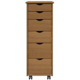  Gležnji kabinet s kolesom Medeno rjava 34 x 39 x 93,5 cm, (5000263233) | Shoptok.si