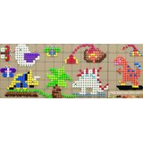  Masterkidz geometrijski elementi 8 boja, 256 komada, pribor za STEM tablice | shoptok.hr