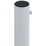 vidaXL Uvlačiva bočna tenda crna 220 x 1200 cm | shoptok.hr