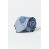 ALTINYILDIZ CLASSICS Men's Grey-blue Patterned Grey/blue Tie Cene