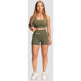 GymBeam Ženski šorc Combat Olive Grey | ePonuda.com