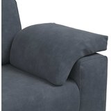  Trosjed Tamno siva 220x77x82 cm Baršun | shoptok.hr