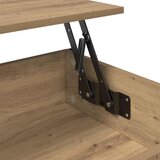 Kava Stol Umjetnički hrast 100 x 50 x 50 cm Konstruirano drvo | shoptok.hr