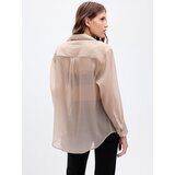GAP Sheer Oversize Shirt - Women's | shoptok.hr