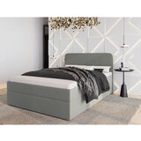 MID.YOU POSTELJA Z VZMETNICO 120 cm x 200 cm , tekstil siva | Shoptok.si