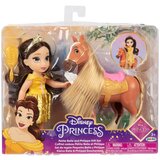 Jakks Pacific punčka Disney Princess mala Belle 15 cm in Phililpe 221574 Cene