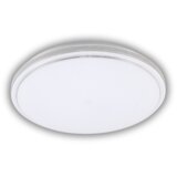 Vidik 22765 PLAFONJERA LED 24W UNUTARNJA BIJELA SREBRNI RUB | shoptok.hr