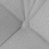 vidaXL Jastučići za sjedenje 4 pcs Oblačnosiva 45 x 45 x 12 cm tkanina | shoptok.hr