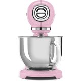 Smeg SMF05PKEU Kuhinjski mešalnik v roza barvi v slogu 50-ih let, 1000 W, 4,8 za litrska posoda mešanje in dodatki. | Shoptok.si