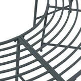  Klupa pod drvetom 4-Broj sjedala 160 x 80 x 44 cm Čelik | shoptok.hr
