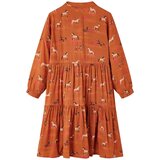  Dječja haljina boja konjaka 128 | shoptok.hr