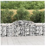 vidaXL Lučne gabionske košare 20 kom 300x50x80/100cm pocinčano željezo Cijene
