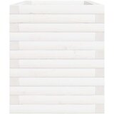  Vrtno cvetlično korito belo 70x40x46 cm trdna borovina | Shoptok.si