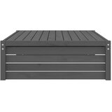 Vrtni tabure sivi 120 x 80 cm od masivne borovine | Eponuda.ba