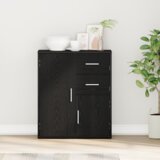 vidaXL Ormarić / Komoda Crni hrast 60 x 31 x 70 cm Konstruirano drvo | shoptok.hr