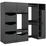 MID.YOU Regal Za Pralnico Free, Antracit | Shoptok.si