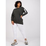 RELEVANCE Tunic-RV-TU-7158.76P-Dark khaki | Shoptok.si