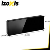 Izoxis LED budilica s prikazom temperature, datuma i vremena | shoptok.hr