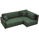 P & B KOTNA SEDEŽNA GARNITURA, rebrasti žamet zelena | Shoptok.si
