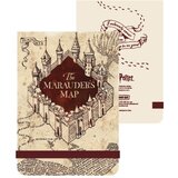 Blue Bay Harry Potter - Pisalne potrebščine in zvezki - Harry Potter Marauders Map 160 strani žepni zvezek, (20852427) | Shoptok.si