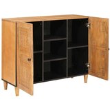 vidaXL Strani šal Svetlo rjava 33,5 x 90 x 75 cm | Shoptok.si