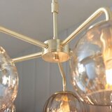  Endon 91969 - Luster na šipci DIMPLE 5xE14/25W/230V zlatna | Eponuda.com