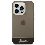 Guess gUHCP14XHGCOK ovitek za iPhone 14 Pro Max - temno prozoren | Shoptok.si