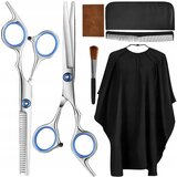  Set dveh inox frizerskih škarij + pribor Cene