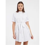 Noisy May White Ladies Shirt Dress Frig - Women