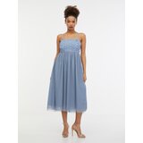 Orsay Light Blue Women's Midi Dress - Women | shoptok.hr
