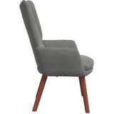  Fotelja Tamno siva 63 x 67 x 94 cm Baršun | Eponuda.ba