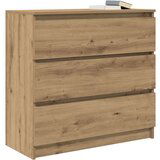  Komoda artisan hrast 80x35x76 cm inženirski les | Shoptok.si