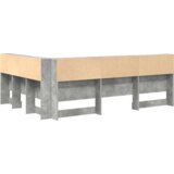  Skladišno uzglavlje Beton siva 135 cm Konstruirano drvo | shoptok.hr
