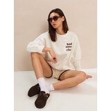 Sinsay Crewneck majica s natpisom na leđima | shoptok.hr