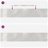 vidaXL Ograda za vrt i travnjak 4 pcs Srebrno 450 x 15 cm | shoptok.hr