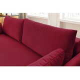 Bobochic Paris Bordo rdeča raztegljiva sedežna garnitura 211 cm Marcel – | Shoptok.si