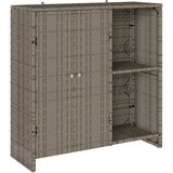 Ormarić za pohranu s policom Siva 100 x 36 x 102 cm Ratan | shoptok.hr